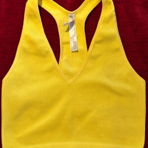 FP Movement Ribbed Bralette-Crop Tank (L)